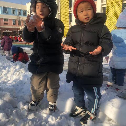 开心的玩雪时光📷