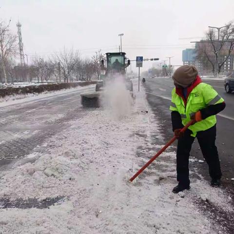 【石河子·除雪攻坚再行动】