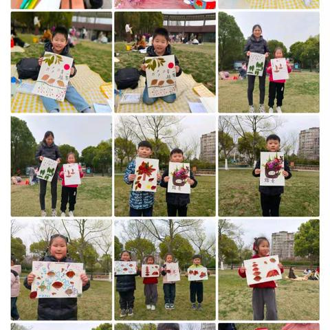 【园所动态】春天有“画”说——南通市崇川区幸福贝贝幼儿园大班组亲子户外活动