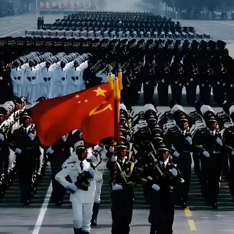 《看阅兵盛典，忆抗战精神，展时代担当》—机械化打磨二车间观看纪念中国人民抗日战争暨世界反法西斯战争胜利80周年阅兵仪式。