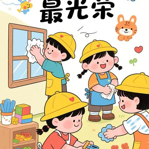 “劳”有所逸  萌“动”童心——浚县县直幼儿园开展劳动节主题教育活动