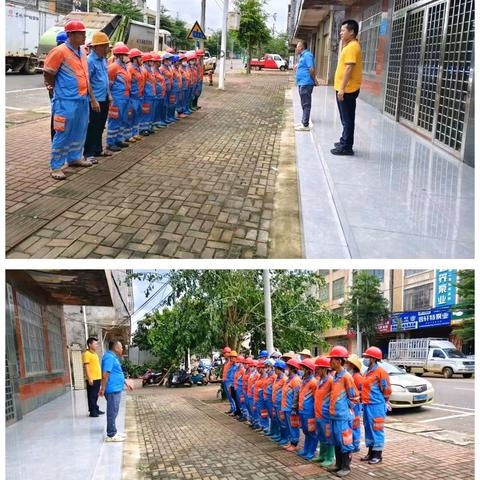 风雨过后“橙”风劲 京美环卫守三江