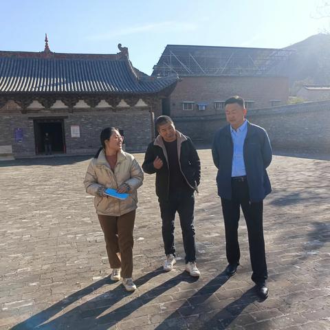 【警钟长鸣 常抓不懈】涉县文保中心到索堡、辽城督导检查文物安全，并为重点文保单位配备微型消防站