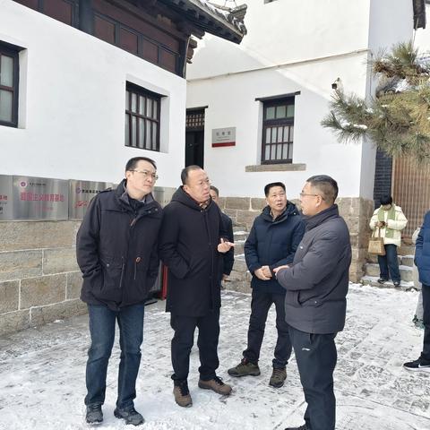 省市文物局到我县开展节前文物安全督导检查工作