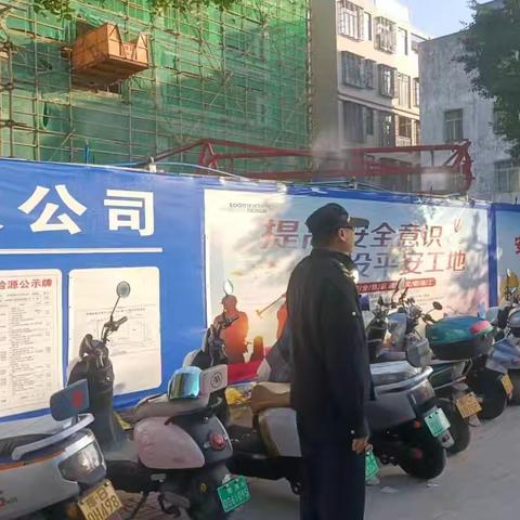 执法局持续狠抓大气污染治理