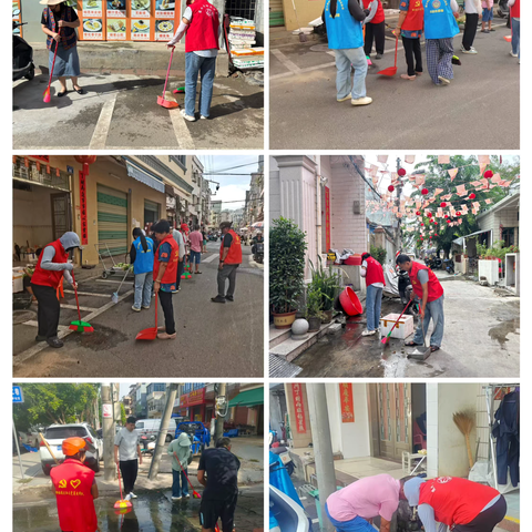 和平社区持续开展爱国卫生环境整治活动