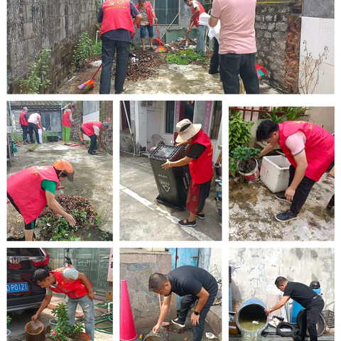 和平社区持续开展爱国卫生环境整治活动