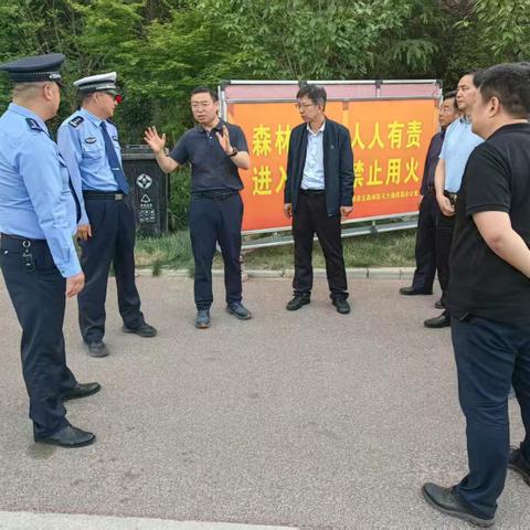 ​鄠邑区开展"五一"节前防汛防火专项督导检查
