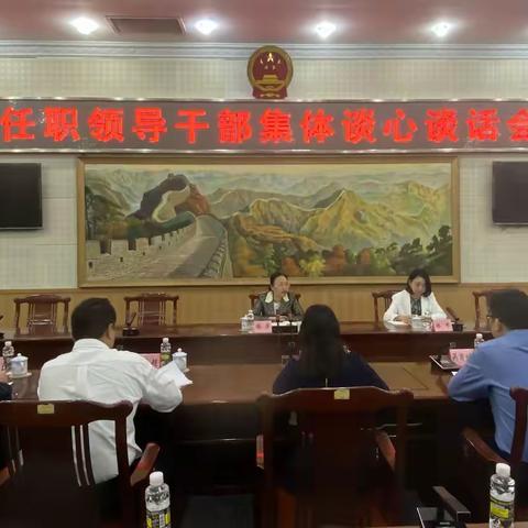 龙华区召开新任职领导干部集体谈心谈话会议