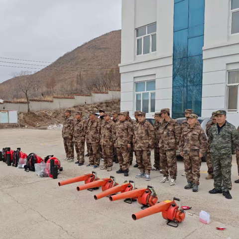 以“演”促练，筑牢防线——浩饶山镇 开展森林草原防灭火应急演练