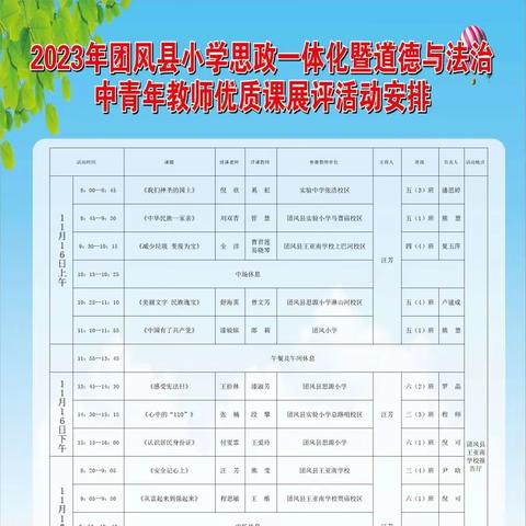 又是一年丰收季  思政课堂显匠心——2023年团风县小学思政一体化暨道德与法治中青年教师优质课展评活动