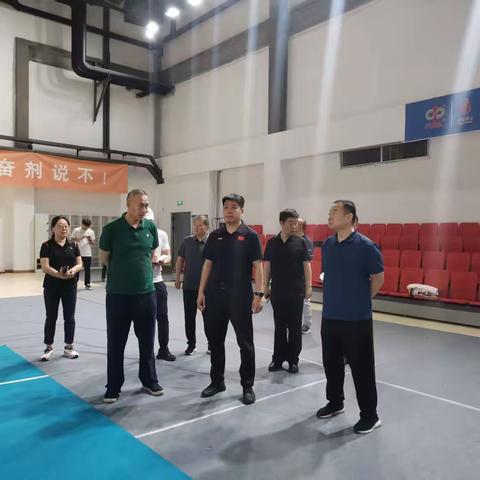 省体育局青少处赵志斌来邯调研