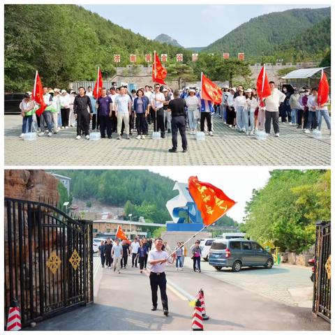 区新联会甸柳分会参加甸柳新村街道第三届登山活动