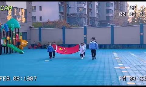 爱❤️从每个星期一开始——一〇四团第五幼儿园升国旗仪式