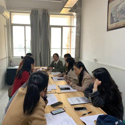 八上英语组第五次教研活动小记