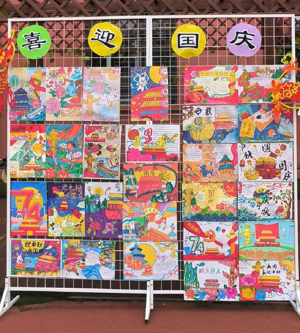 简篇-藁城区廉州路小学“我们的节日•精神的家园•迎中秋庆国庆”书画展