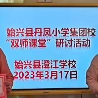 丹凤集团校研讨活动——“双师课堂”在澄江学校四年级数学的应用