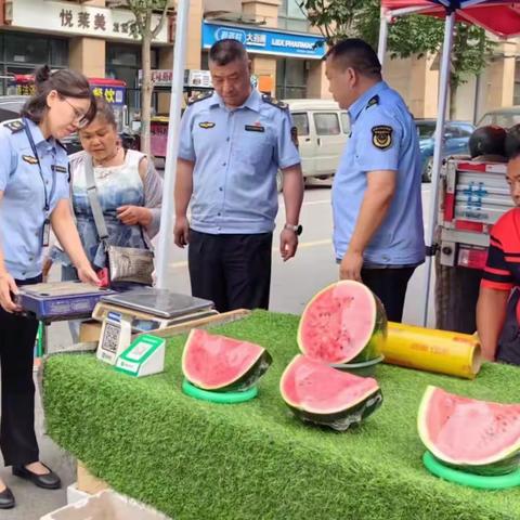 “清晨行动”  净化市场--未央区市场监督管理局开展市场电子计价秤计量专项监督检查