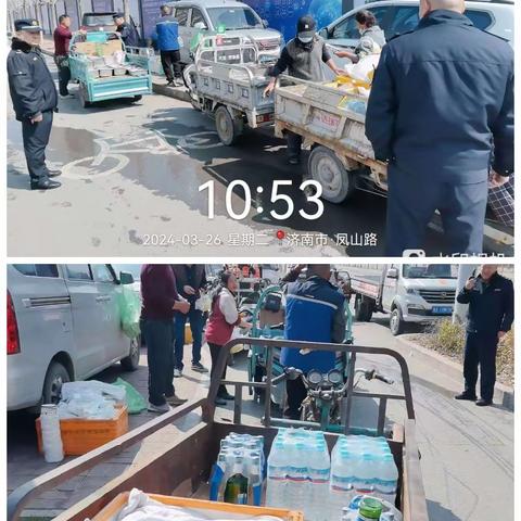 整治占道经营，提升市容环境。