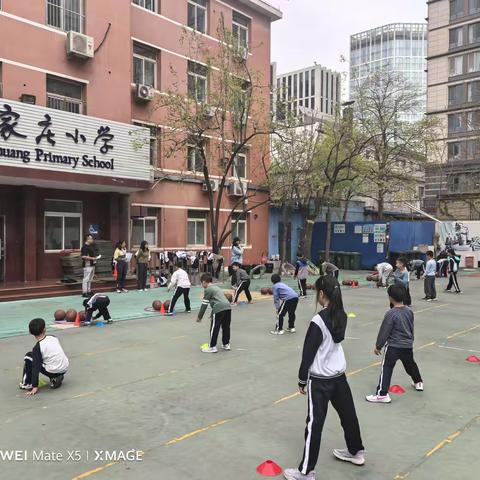 白家庄小学本部南校体育组开展活力教研：聚焦篮球课堂，共促教学提升