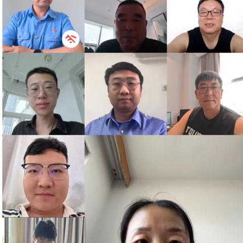 换轨一车间综合工队党支部8月份党员大会