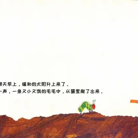《好饿的毛毛虫》绘本