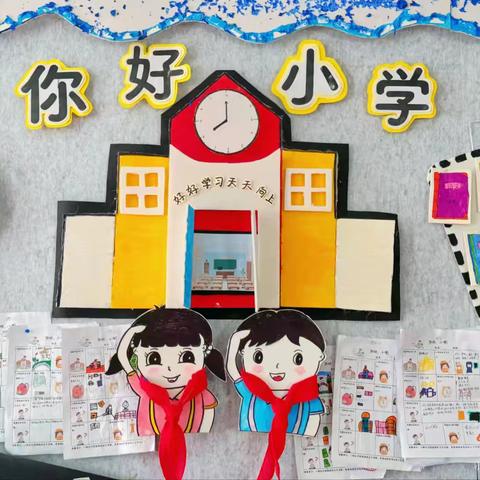 【幼小衔接】“趣”探小学，礼遇成长——郭楼镇中心幼儿园一分园幼小衔接参观小学活动