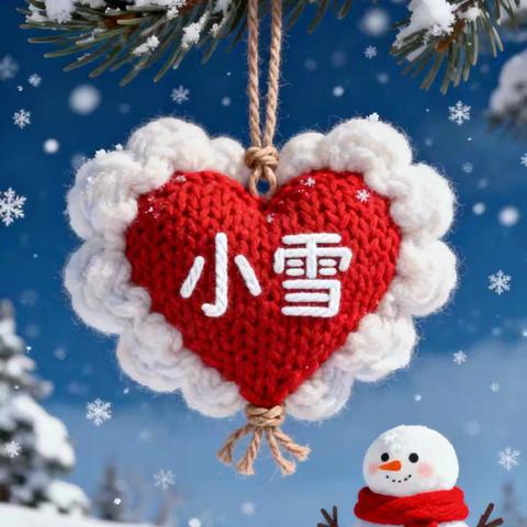 ＂幼"见小雪、暖意浓浓——郭楼镇中心幼儿园一分园二十四节气之小雪主题活动