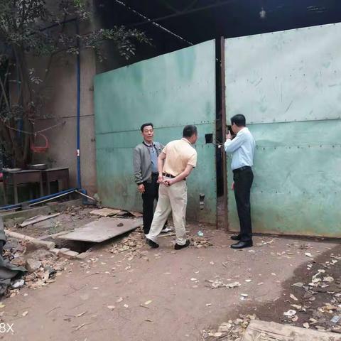 县工信中心继续开展改善大气环境专项整治工作