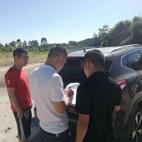 临高县开展临时用地复垦验收工作