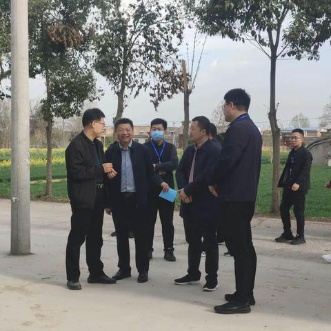 瞄定目标勇作为，砥砺奋发启新程——巩义市康店镇到鲁庄镇罗彦庄村进行观摩指导