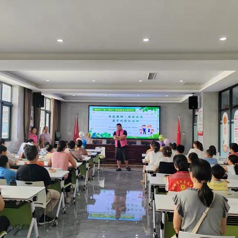 召陵区翟庄街道燕山路社区“多彩假期 ‘艺’路‘童’行”文明实践暑期公益课堂