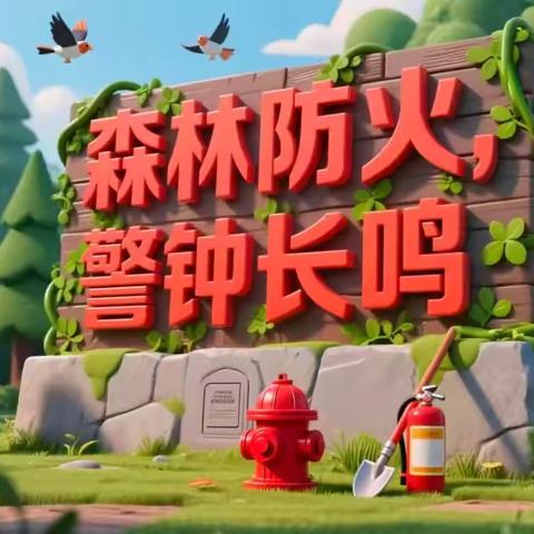 森林防火——明华幼儿园草莓🍓班