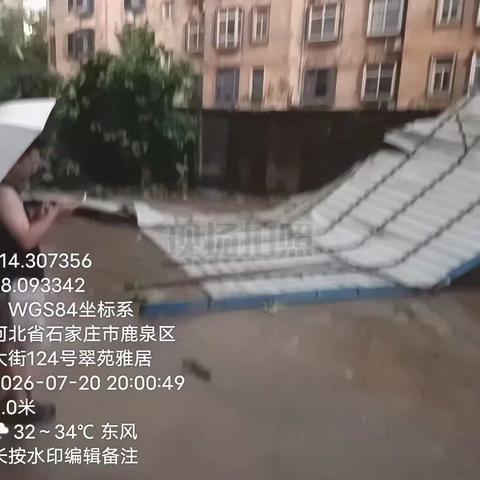 风雨过后迅速排查，筑牢辖区安全防线！西苑社区全力守护居民平安
