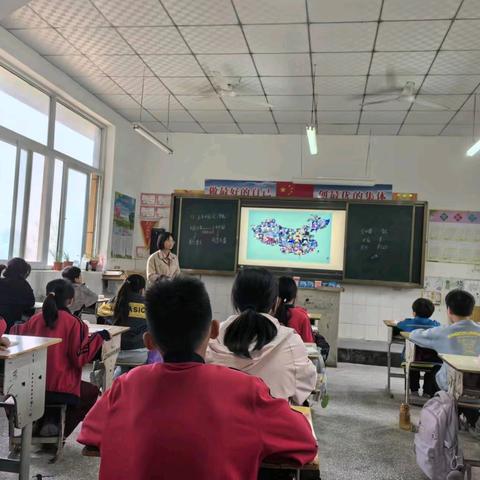 少年中国说，浓浓爱国情——土刘小学语文教研活动