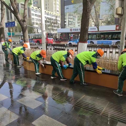 春季环境卫生整治  扮“靓”人居环境