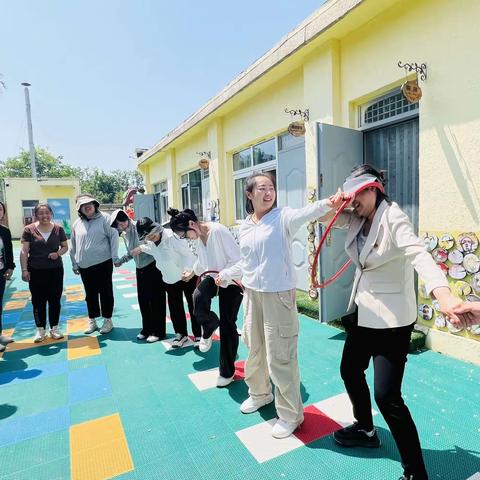 【实干争先年】 流村镇中心幼儿园工会 2024年教职工春季趣味运动会