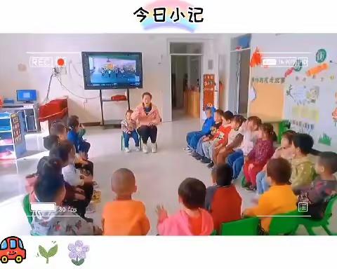 阿瓦提农场中心幼儿园开展国家通用语言系列——“小手拉大手，说好普通话”活动