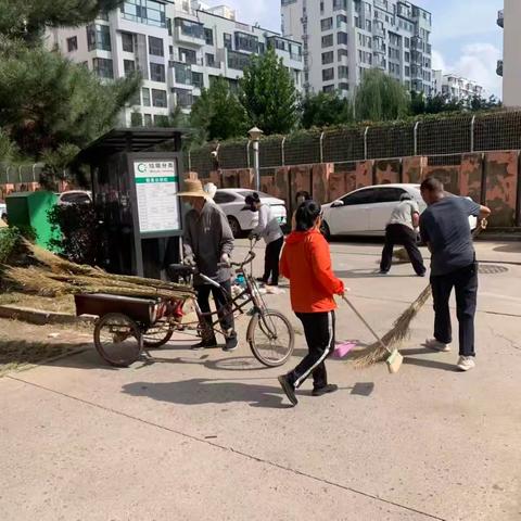 双清进行时——齐心协力促“双清”企业联合社区“双清”专项治理行动