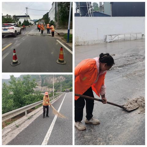 风雨无阻公路人  一路艰辛筑坦途