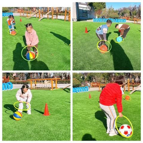 趣享“球”’技，快乐起“拍”——北沙幼儿园中班拍球活动