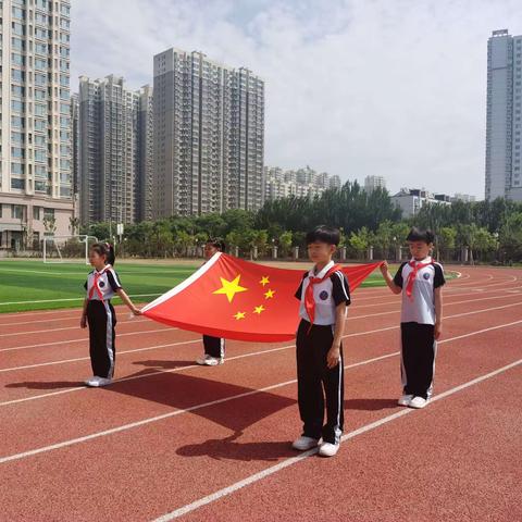 环境保护，从我做起——玉带湾学校小学部主题升旗仪式