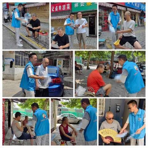 新城区自强路街道建强社区开展禁毒宣传活动