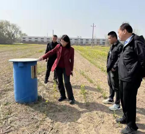 衡水滨湖新区管委会副主任刘振杰就遏制地下水位下降开展调研