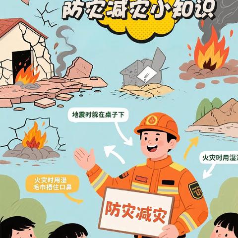 【防灾减灾，安全“童”行】——朝阳幼儿园5·12防灾减灾主题教育活动