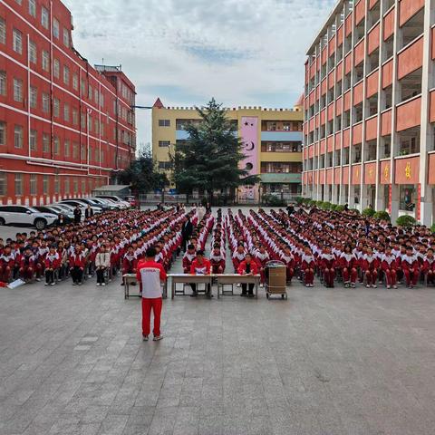 展青春活力.现天源风采-南召天源文武学校初中部七八年级广播操初赛