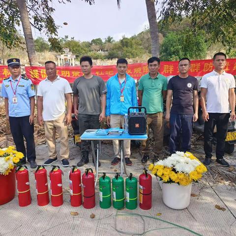 六盘村2024年清明节开展明文祭祀、森林防火工作