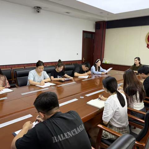 第一检察部党支部召开七月份主题党日活动会