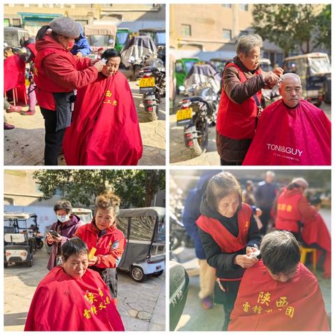 寒潮挡不住温情 志愿服务暖民心——新西里社区联合红会医院开展便民服务活动