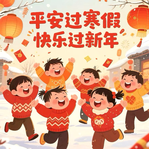 廉江市安铺镇第四小学2026年寒假放假通知与春节安全提醒